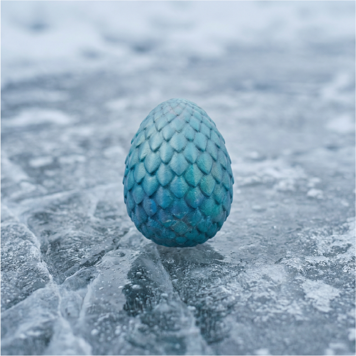 Ei des Frostdrachens "Isara" - Image 3