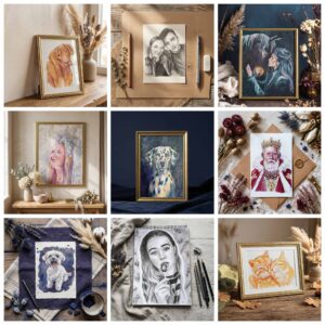 Personalisiertes Portrait